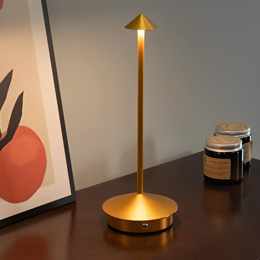 Pina Pro - Lampada da tavolo USB dimmerabile elegante