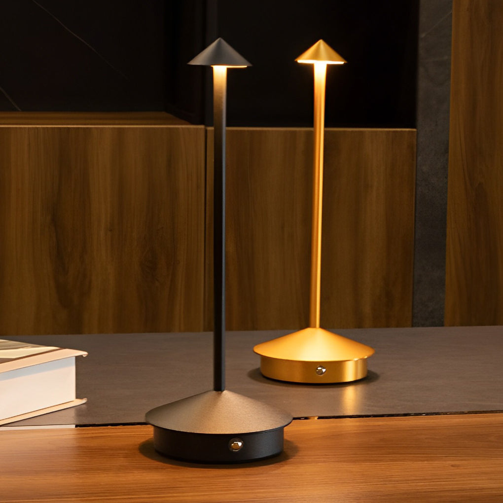 Pina Pro - Lampada da tavolo USB dimmerabile elegante