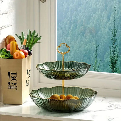 Portafrutta a 3 ripiani moderno e organizer