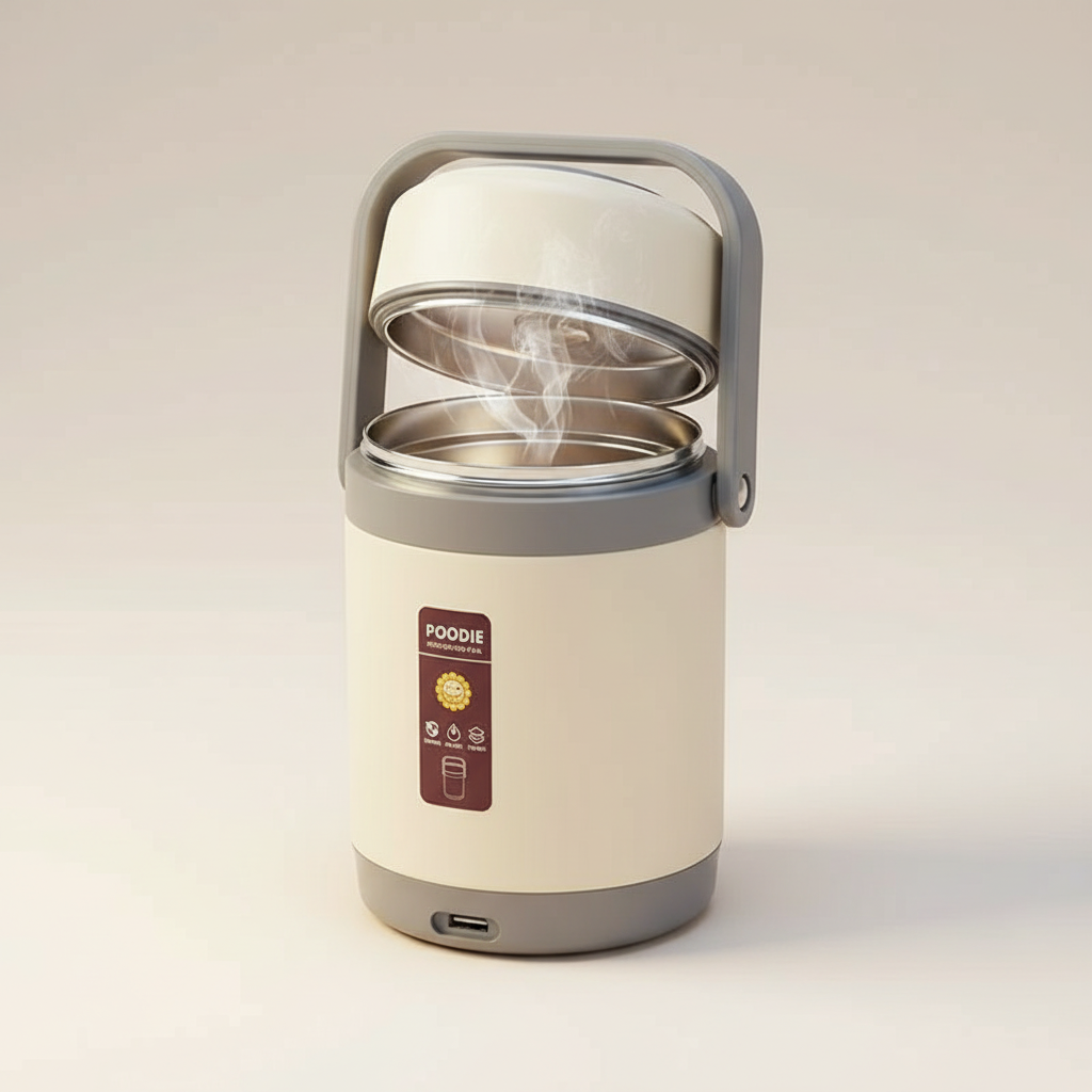 Portapranzo Termico USB in Acciaio Inox 304 Rassivo