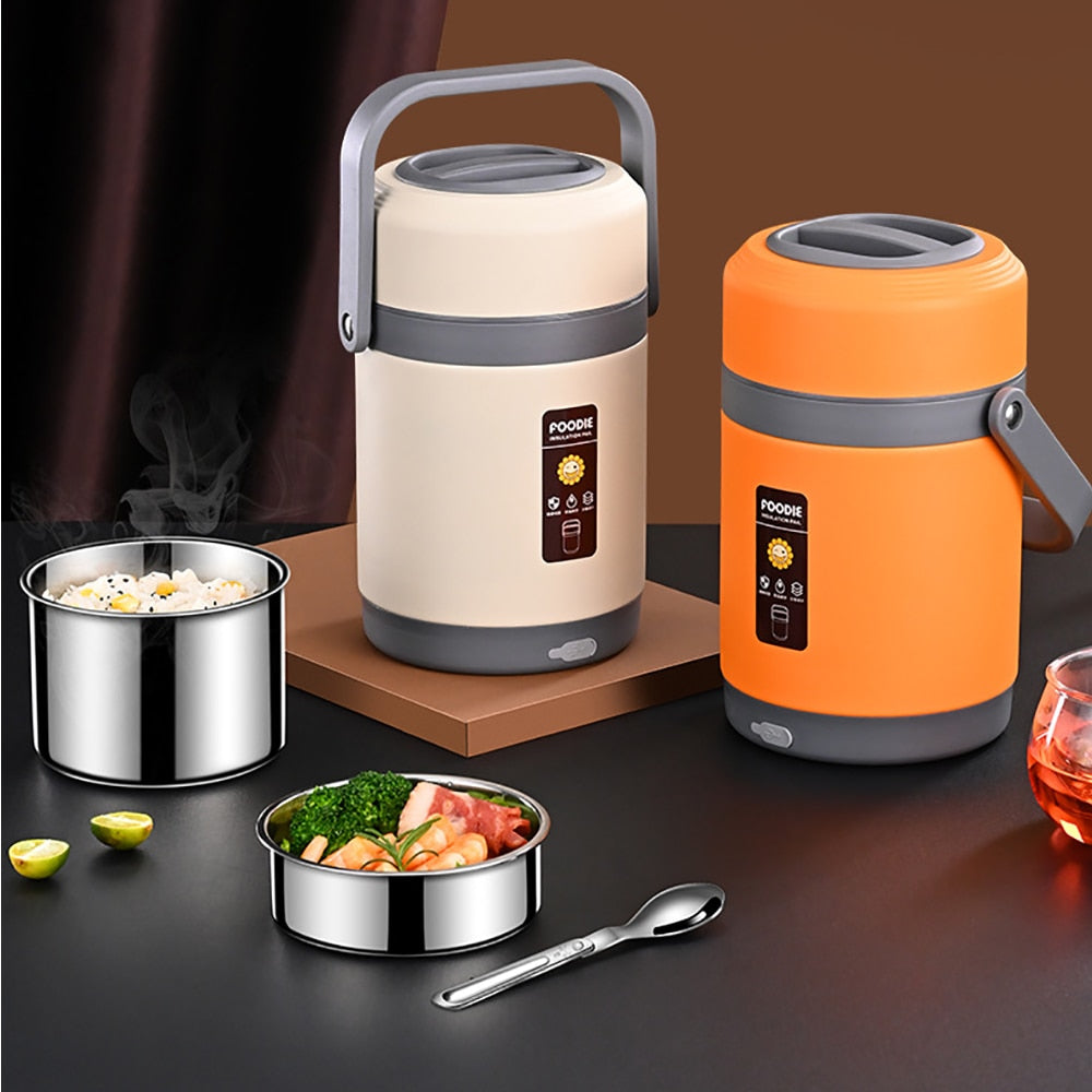 Portapranzo Termico USB in Acciaio Inox 304 Rassivo