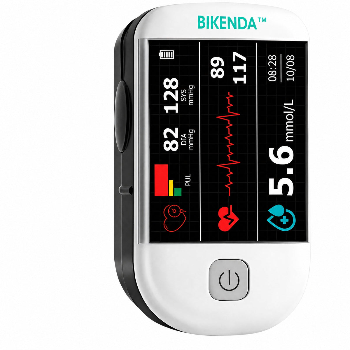 Pulsossimetro compatto con display OLED per ossigeno e battito VitalCheck