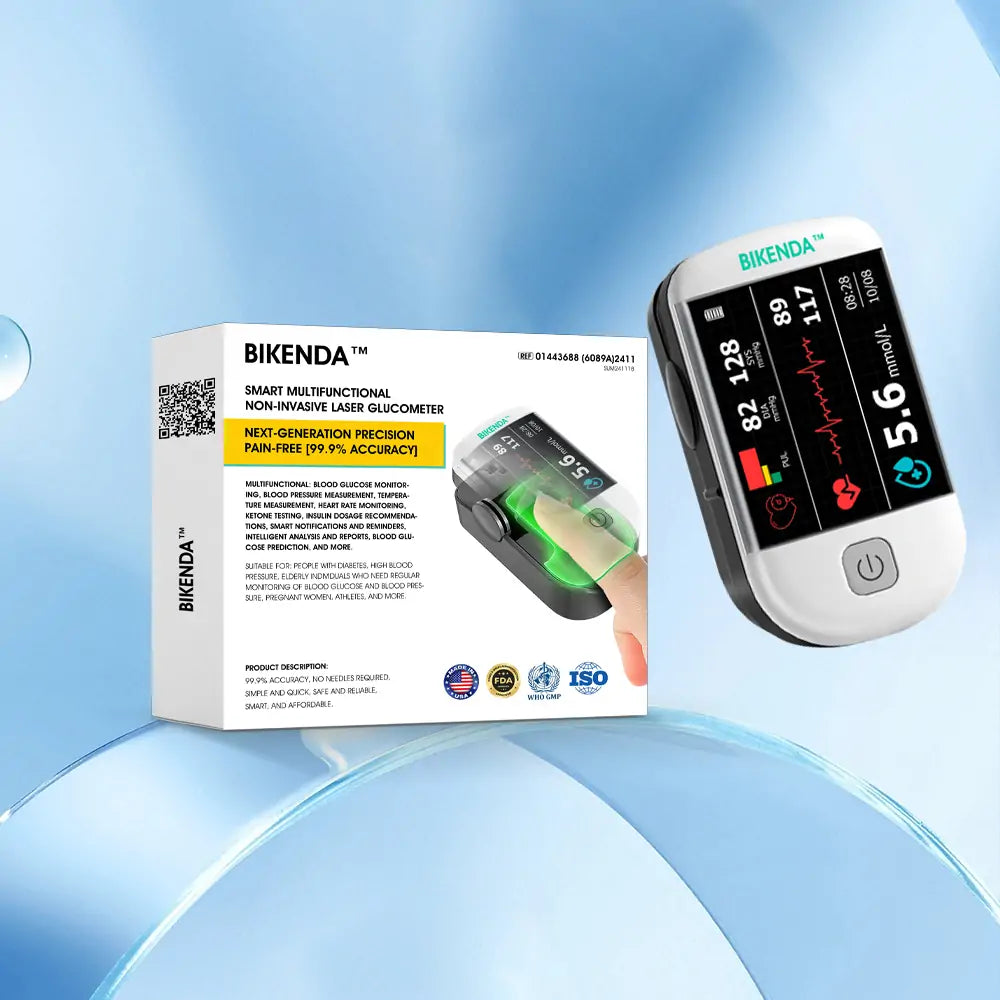 Pulsossimetro compatto con display OLED per ossigeno e battito VitalCheck