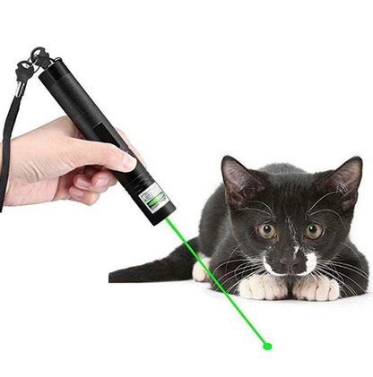 Puntatore laser ad alta potenza con fascio verde e rosso per lunghe distanze