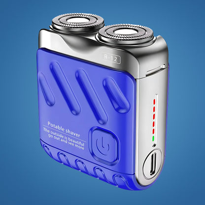 Rasoio Elettrico Rotante SmoothEdge – Lame a Doppio Anello – Resistente all'Acqua