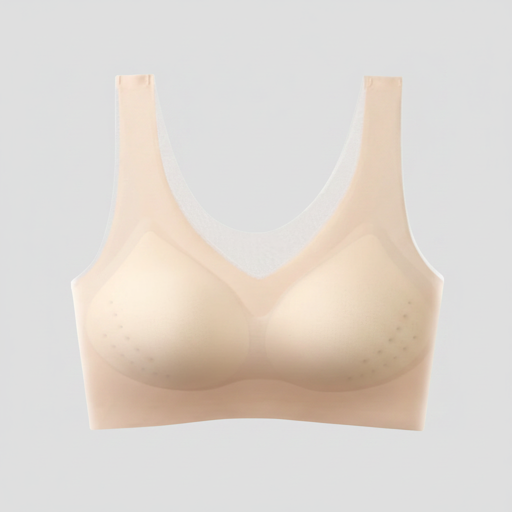 Reggiseno senza ferretto comodo seamless con sostegno elasticizzato