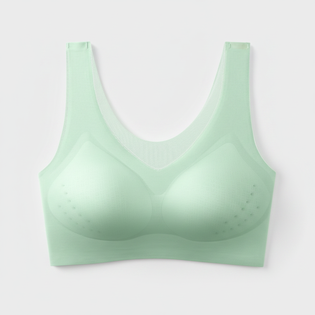 Reggiseno senza ferretto comodo seamless con sostegno elasticizzato