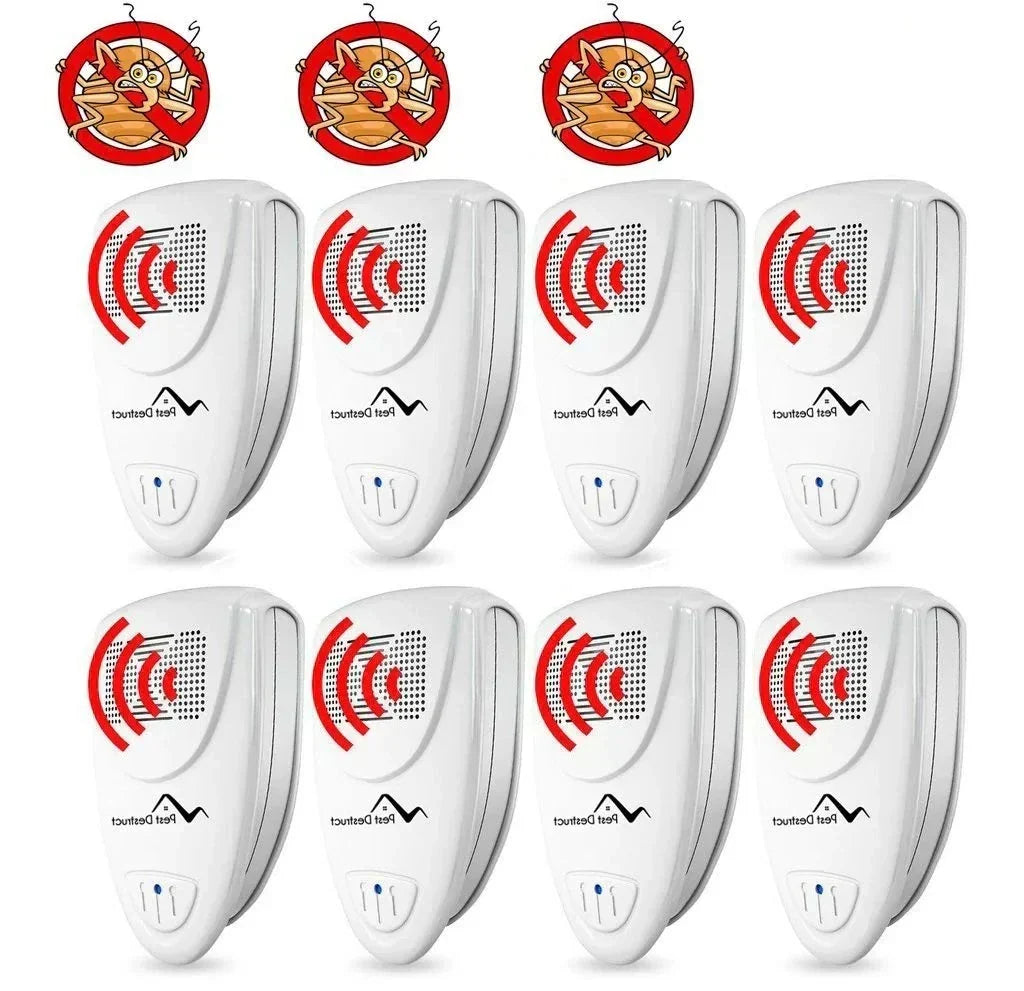 Repellente ultrasonico per cimici da letto plug-in per controllo sicuro ed efficace dei parassiti