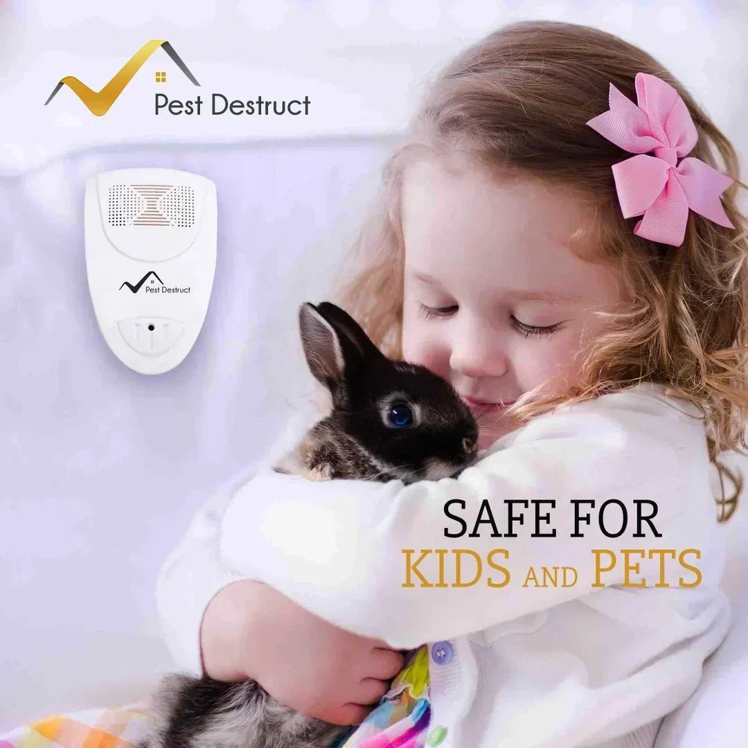 Repellente ultrasonico per cimici da letto plug-in per controllo sicuro ed efficace dei parassiti