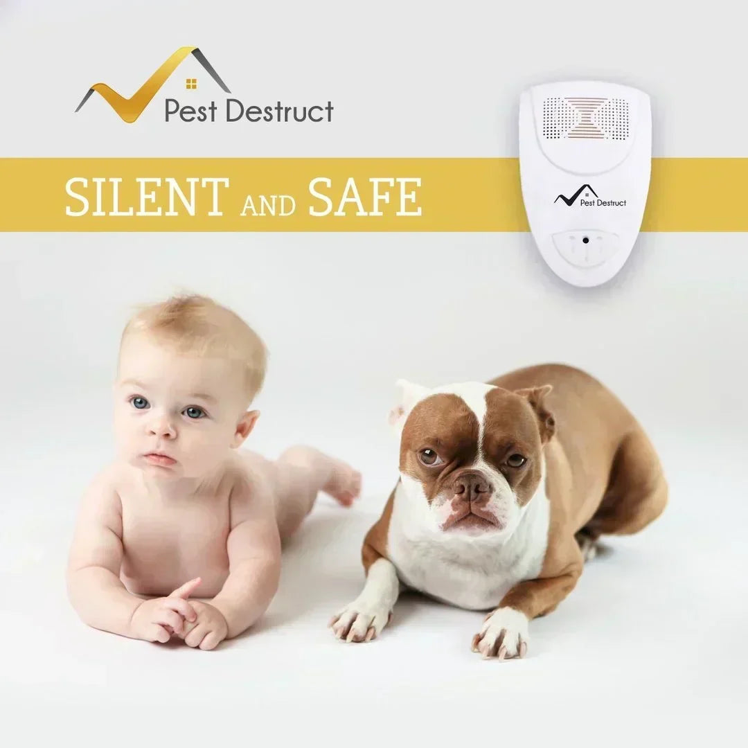 Repellente ultrasonico per cimici da letto plug-in per controllo sicuro ed efficace dei parassiti