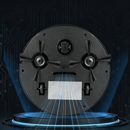 Robot aspirapolvere 3 in 1 con navigazione laser e svuotamento automatico
