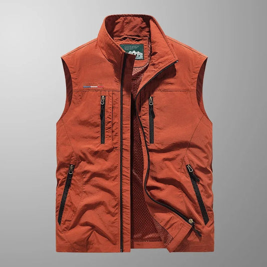 Ryan | Gilet outdoor da uomo con zip integrale