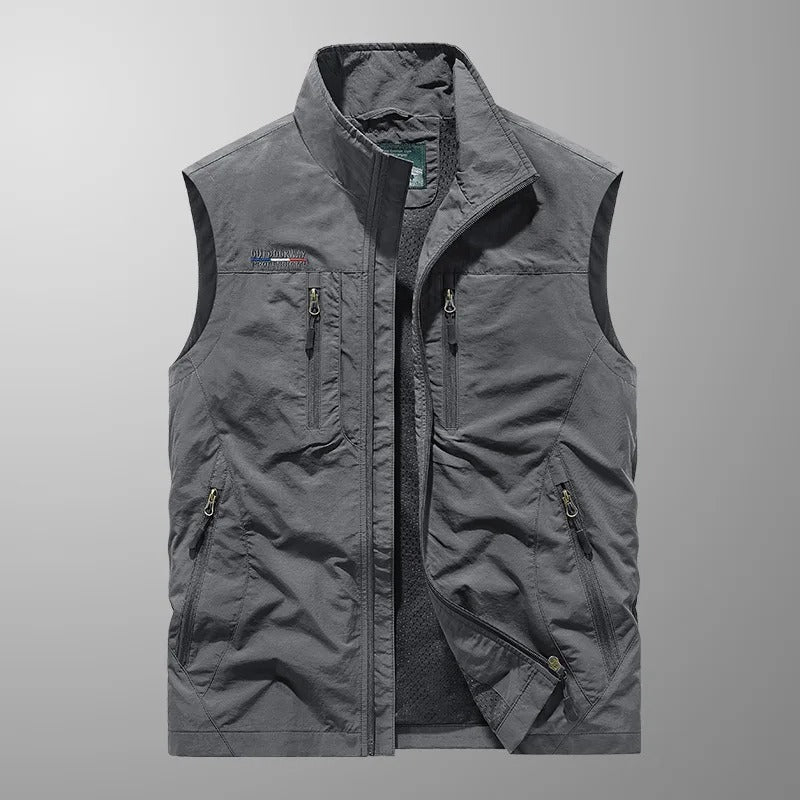 Ryan | Gilet outdoor da uomo con zip integrale