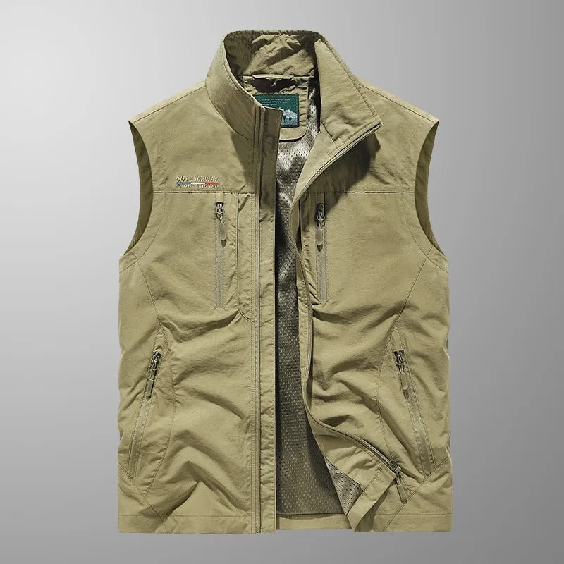 Ryan | Gilet outdoor da uomo con zip integrale