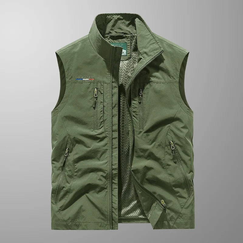 Ryan | Gilet outdoor da uomo con zip integrale