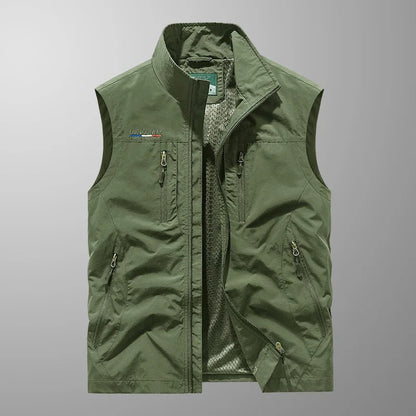 Ryan | Gilet outdoor da uomo con zip integrale