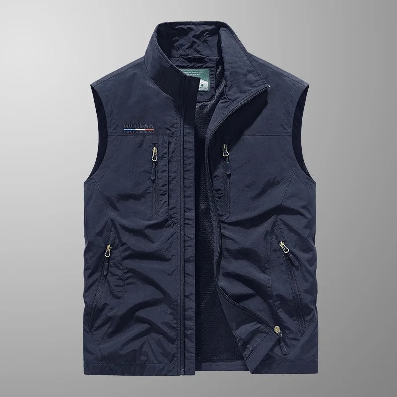Ryan | Gilet outdoor da uomo con zip integrale