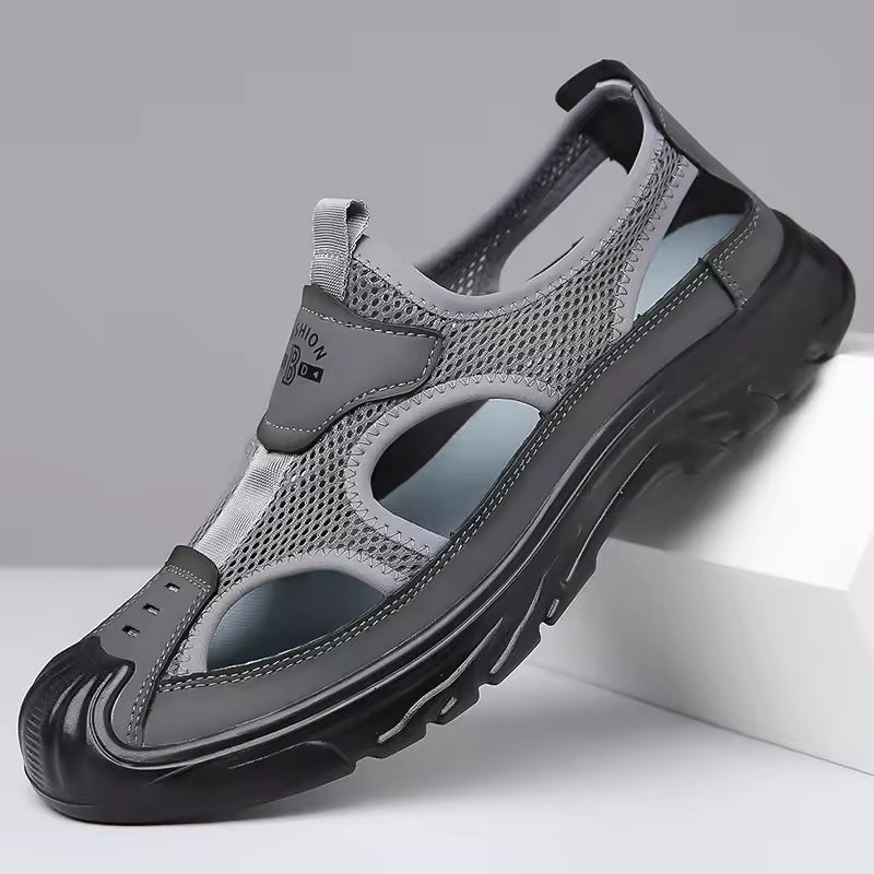 Sandali chiusi da uomo slip-on premium per il massimo comfort