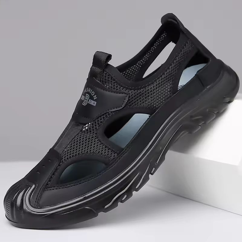 Sandali chiusi da uomo slip-on premium per il massimo comfort