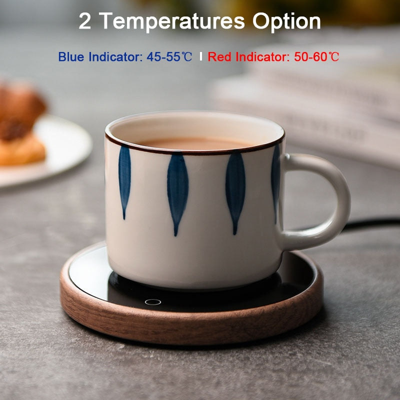 Scaldatazze Elettrico in Ceramica con Controllo Temperatura
