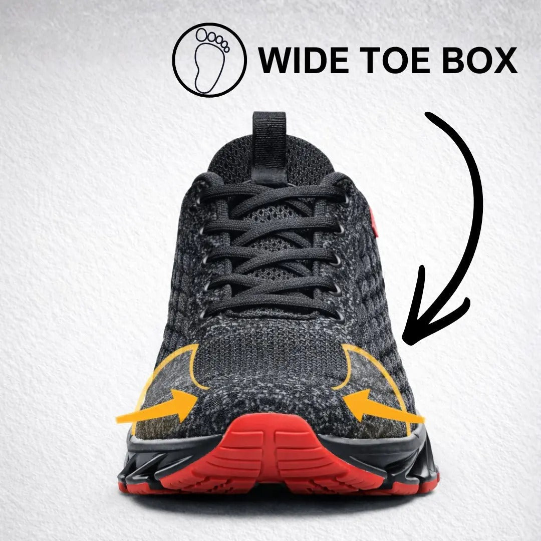 Scarpe da ginnastica ortopediche da uomo con suola di supporto