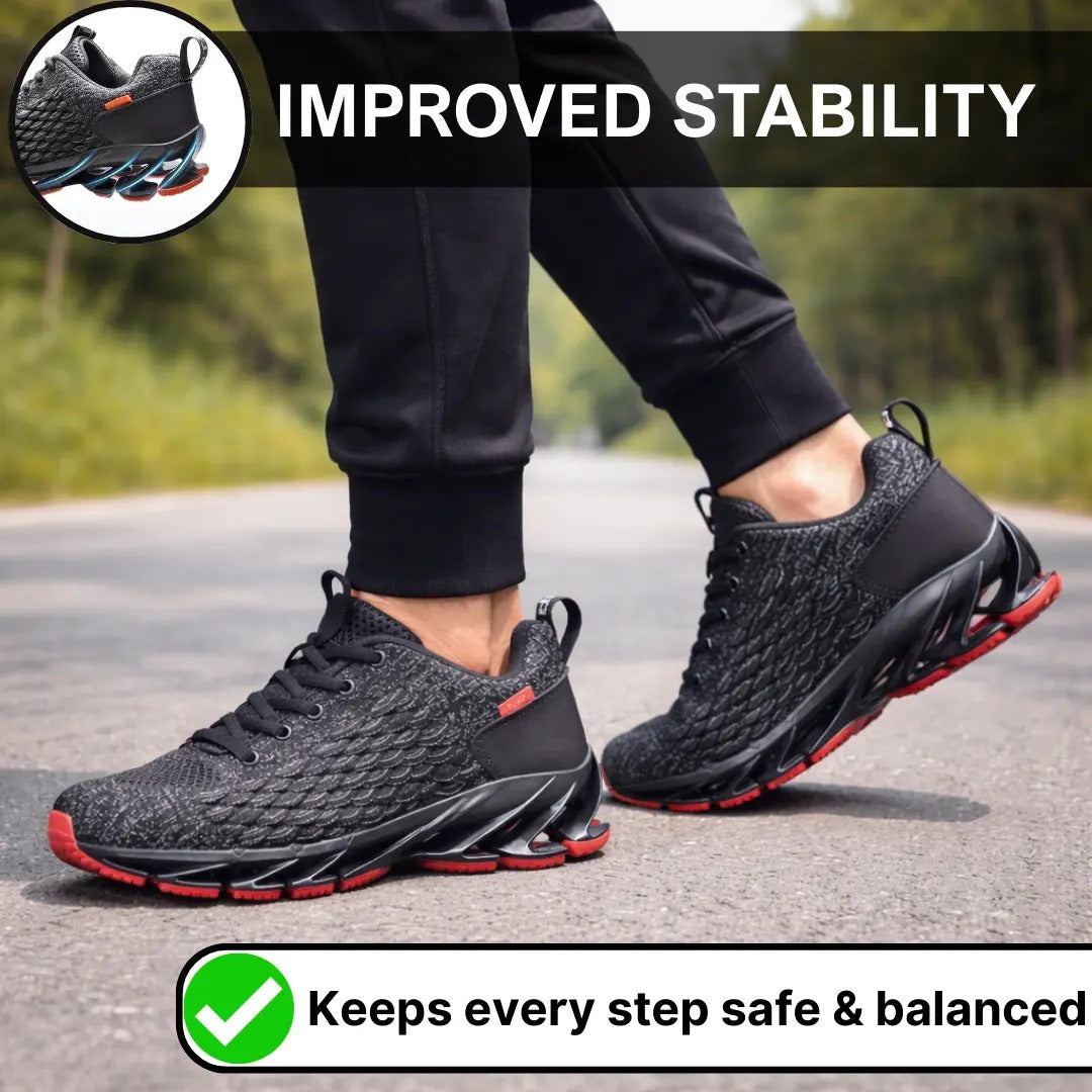 Scarpe da ginnastica ortopediche da uomo con suola di supporto