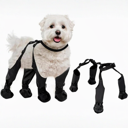 Scarpette Antiscivolo Regolabili per Cani con Protezione per Tutte le Stagioni