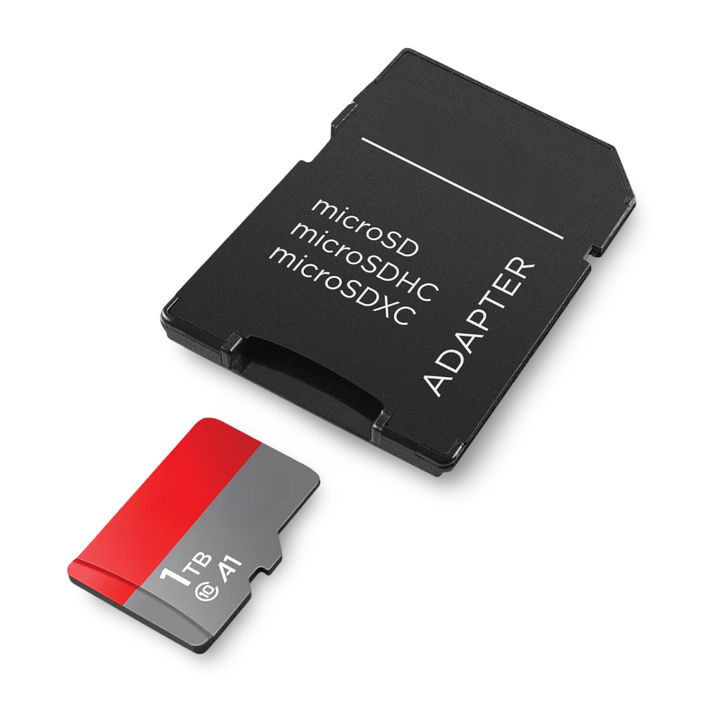 Scheda Micro SD da 1 TB — Memoria ad alta velocità