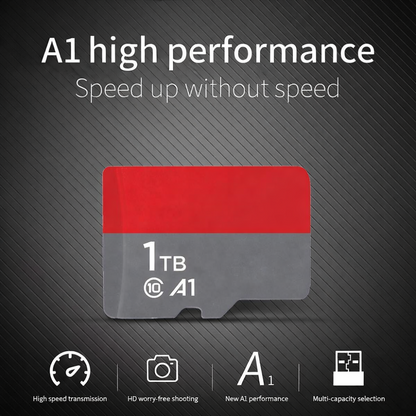 Scheda Micro SD da 1 TB — Memoria ad alta velocità