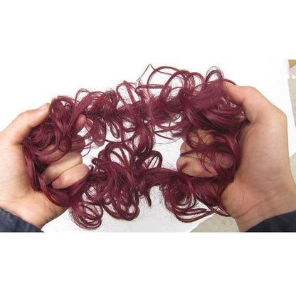 Scrunchie con Chignon Finto per Capelli Spettinati