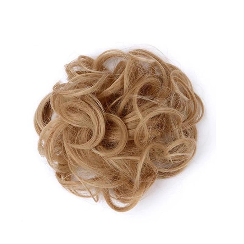 Scrunchie con Chignon Finto per Capelli Spettinati