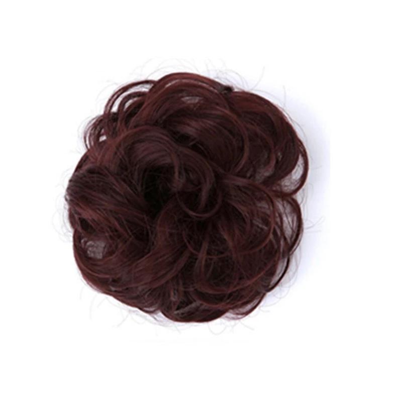 Scrunchie con Chignon Finto per Capelli Spettinati