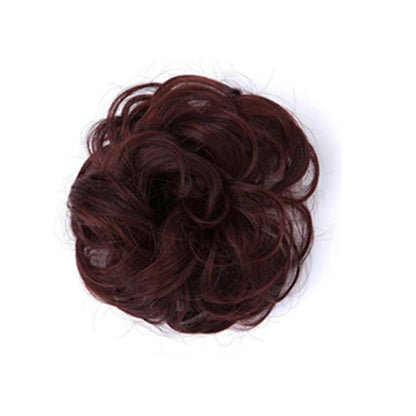 Scrunchie con Chignon Finto per Capelli Spettinati