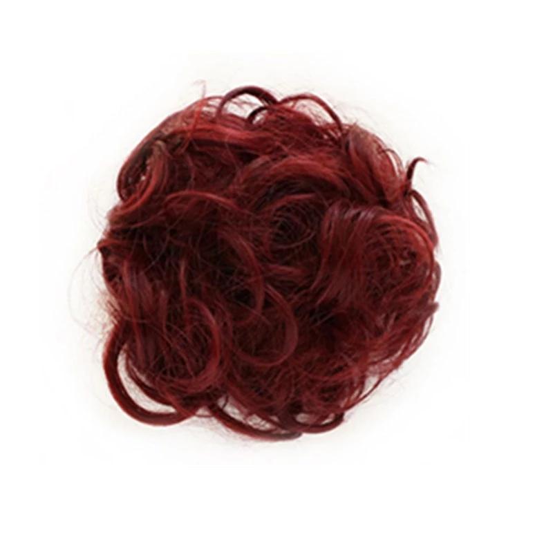 Scrunchie con Chignon Finto per Capelli Spettinati