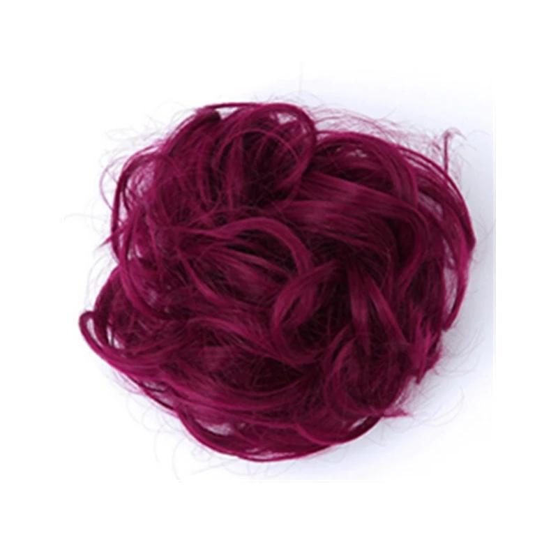 Scrunchie con Chignon Finto per Capelli Spettinati
