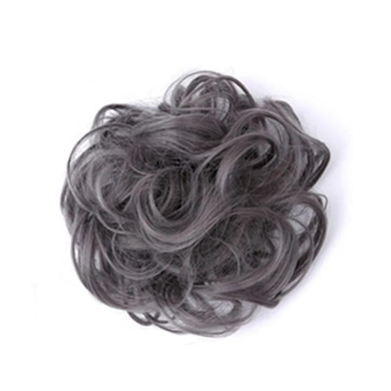 Scrunchie con Chignon Finto per Capelli Spettinati
