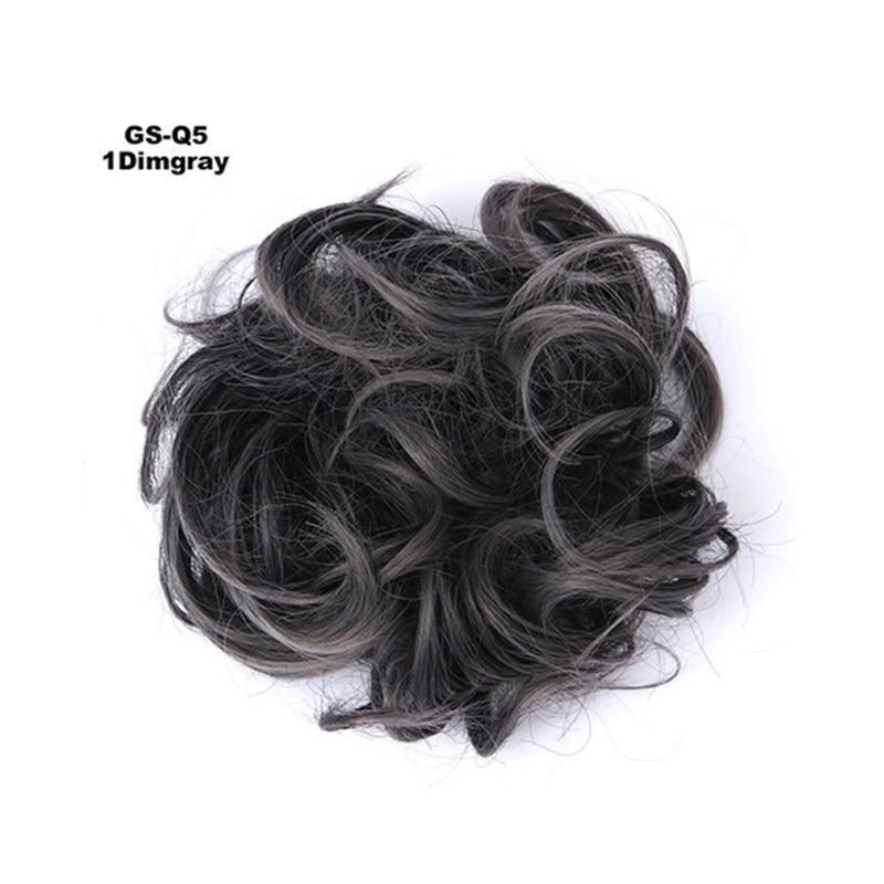 Scrunchie con Chignon Finto per Capelli Spettinati