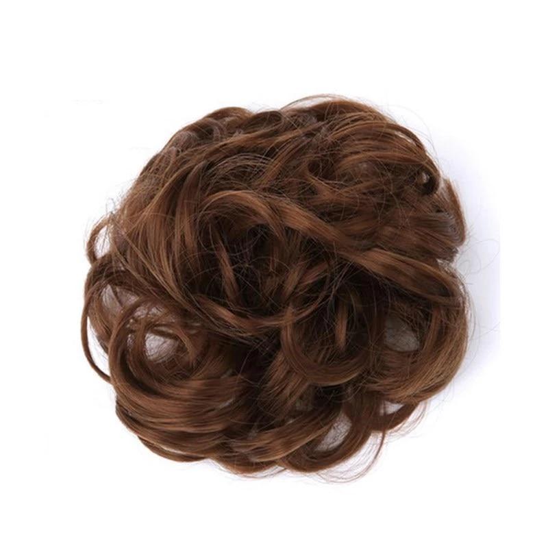 Scrunchie con Chignon Finto per Capelli Spettinati
