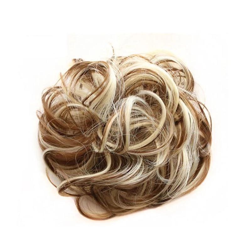 Scrunchie con Chignon Finto per Capelli Spettinati