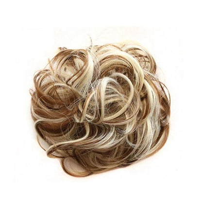 Scrunchie con Chignon Finto per Capelli Spettinati