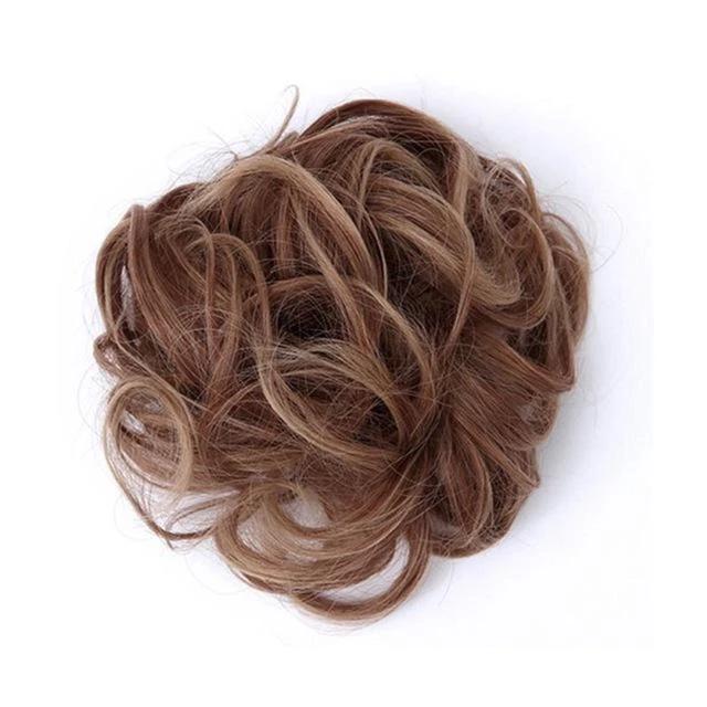 Scrunchie con Chignon Finto per Capelli Spettinati