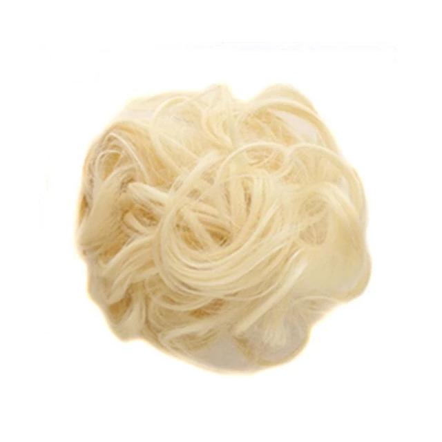Scrunchie con Chignon Finto per Capelli Spettinati