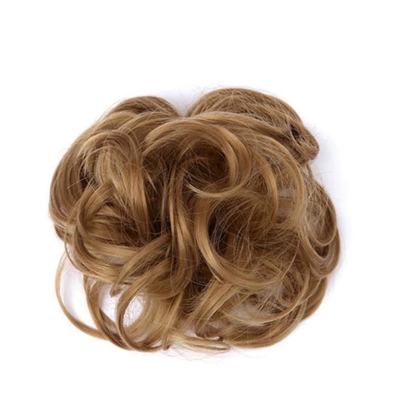 Scrunchie con Chignon Finto per Capelli Spettinati