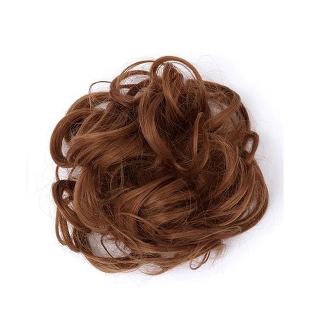 Scrunchie con Chignon Finto per Capelli Spettinati