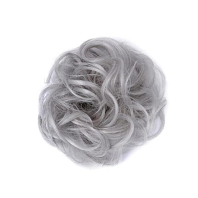 Scrunchie con Chignon Finto per Capelli Spettinati