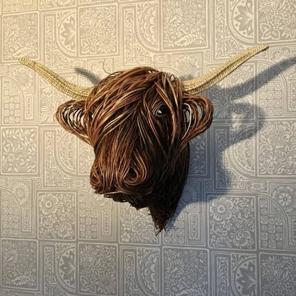 Scultura da parete mucca – Bowie