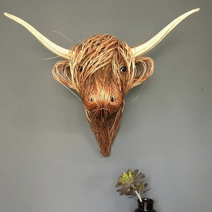 Scultura da parete mucca – Bowie