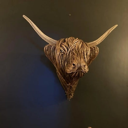 Scultura da parete mucca – Bowie