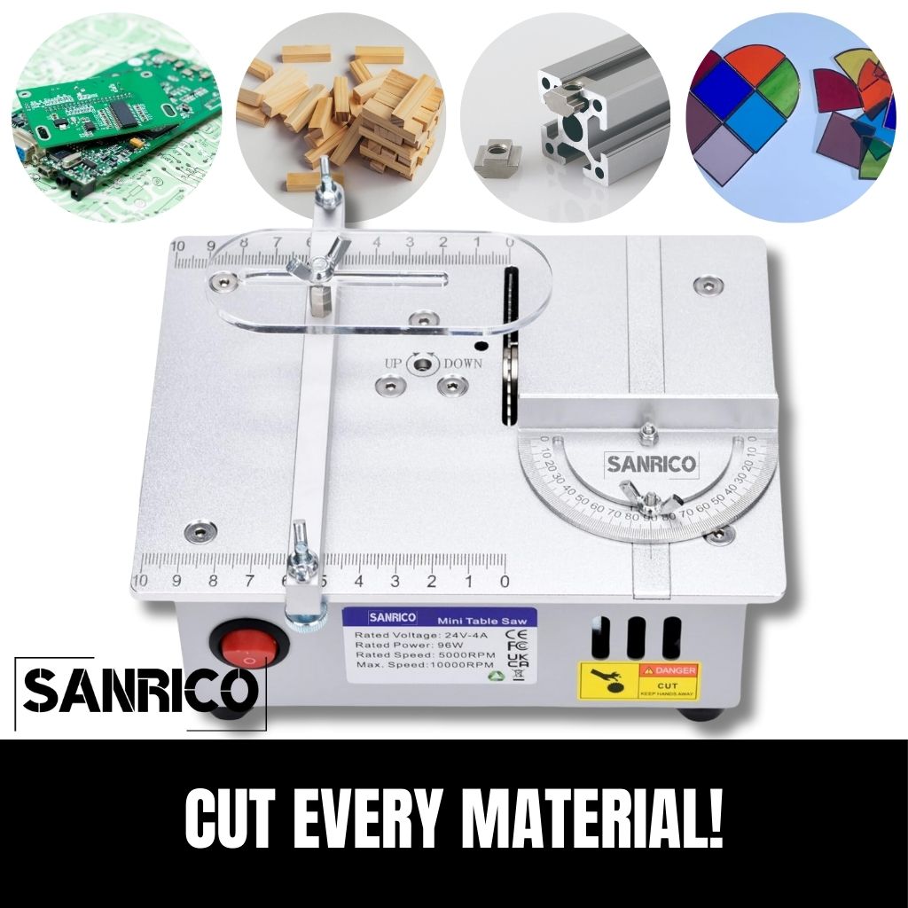Sega MiniCutter SANRICO perfetta per progetti fai da te