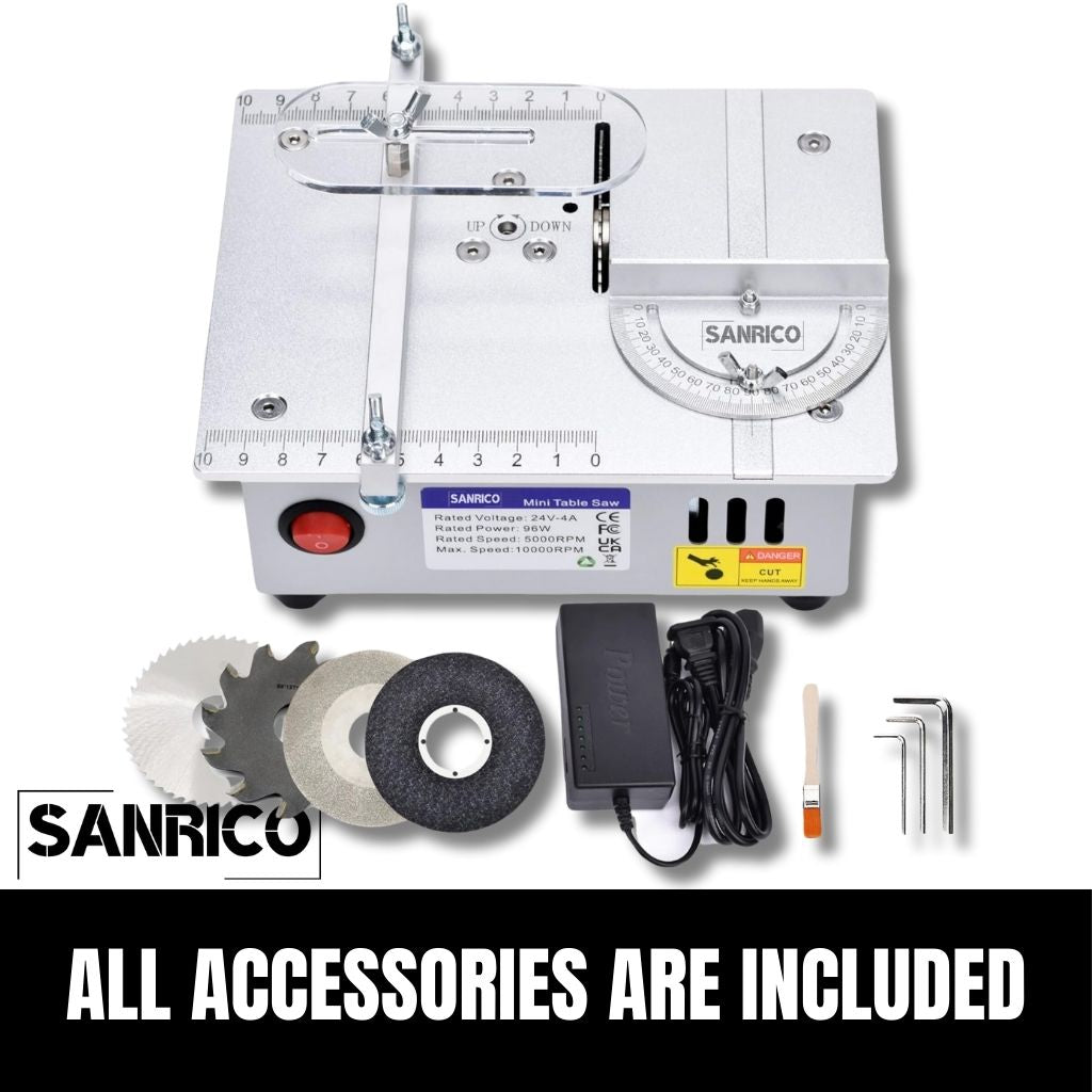 Sega MiniCutter SANRICO perfetta per progetti fai da te